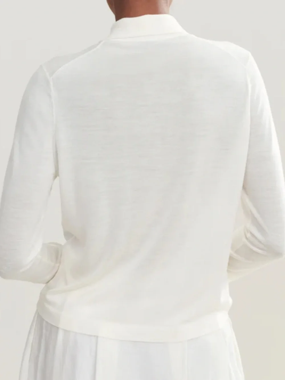 Jenni Kayne Grayson 100% merino wool polo sweater size XS.